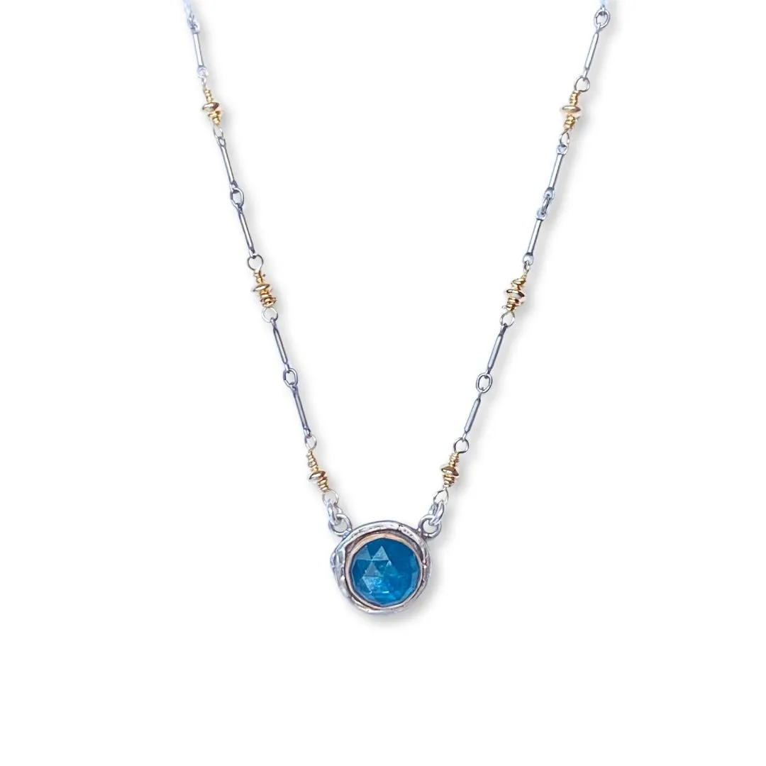 Vision Necklace with Sterling Silver and Gold Fill Chain