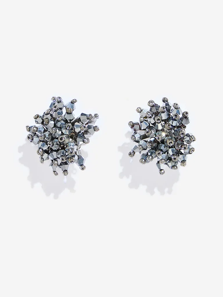 Westside Accessories Grey Pokey Stud Earrings